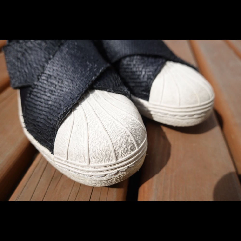 Adidas Superstar slip on women size 6.5 - Picture 5 of 9